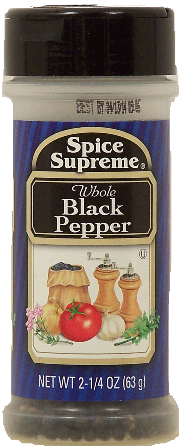 Spice Supreme  pepper, whole black Full-Size Picture